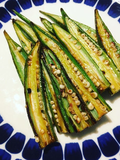オクラのバター醤油炒め-レシピのメイン写真