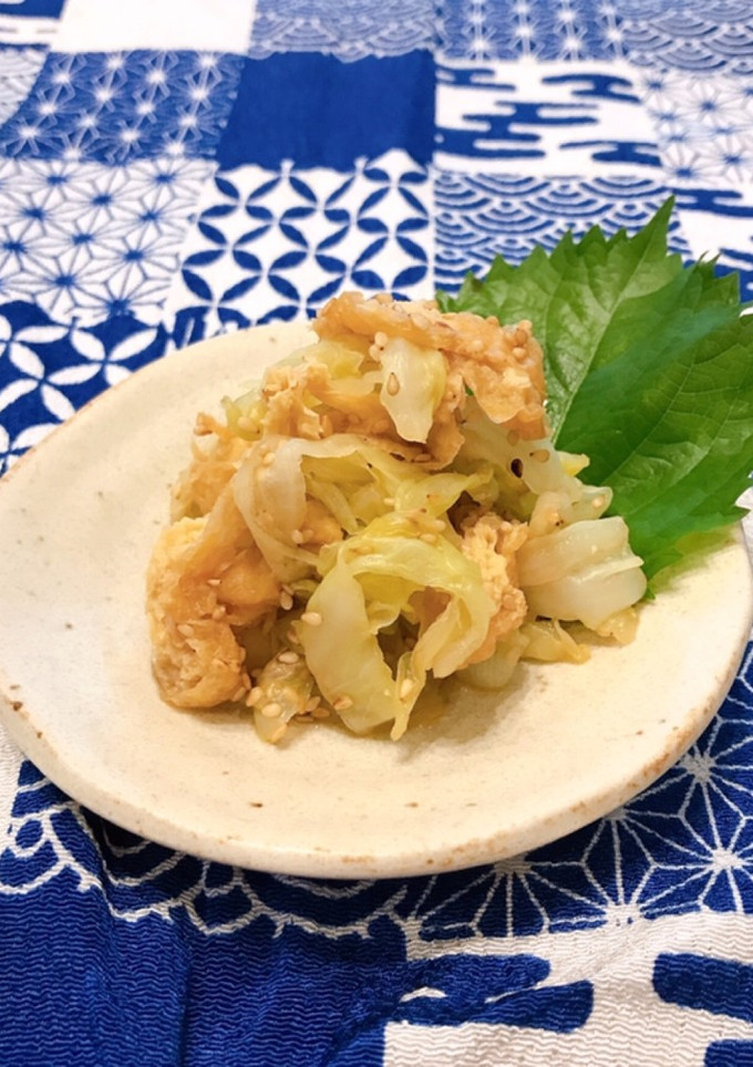 キャベツの ごま和え （和風）-レシピのメイン写真