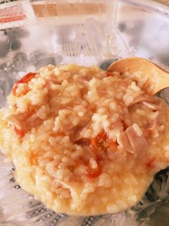 簡単!レンジでトマトリゾット-レシピのメイン写真