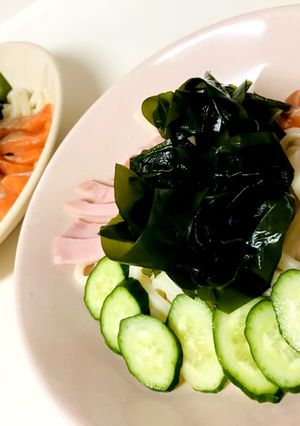 超簡単!ごま油が最高!美味しい夏うどん!-レシピのメイン写真