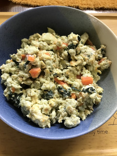 一歳児と食べる豆腐の野菜炒め-レシピのメイン写真