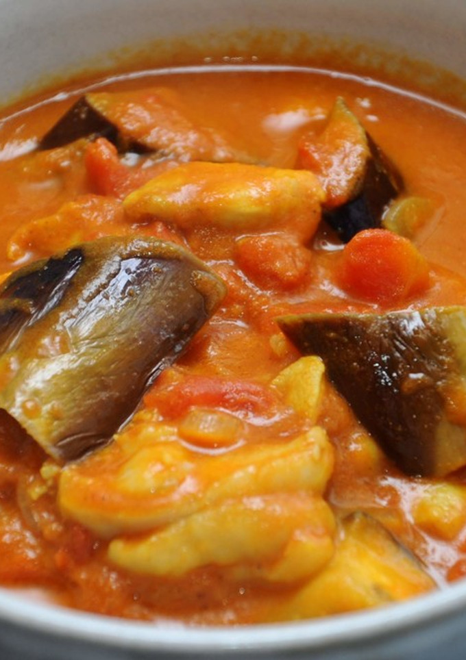 なすのバターチキンカレー-レシピのメイン写真