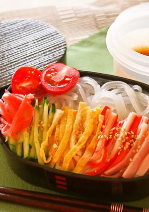 マロニーの冷麺風弁当-レシピのメイン写真