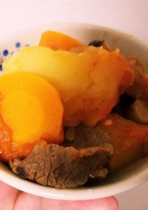 根菜とキノコと牛肉のトマト煮込み⭐-レシピのメイン写真