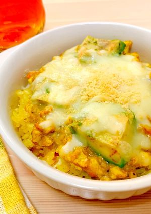 【ヘルシー】ルゥなし!豆腐カレードリア-レシピのメイン写真