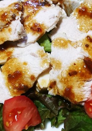 鶏むね肉で冷しゃぶサラダ風-レシピのメイン写真