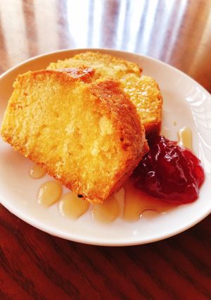 ふんわりパウンドケーキ-レシピのメイン写真