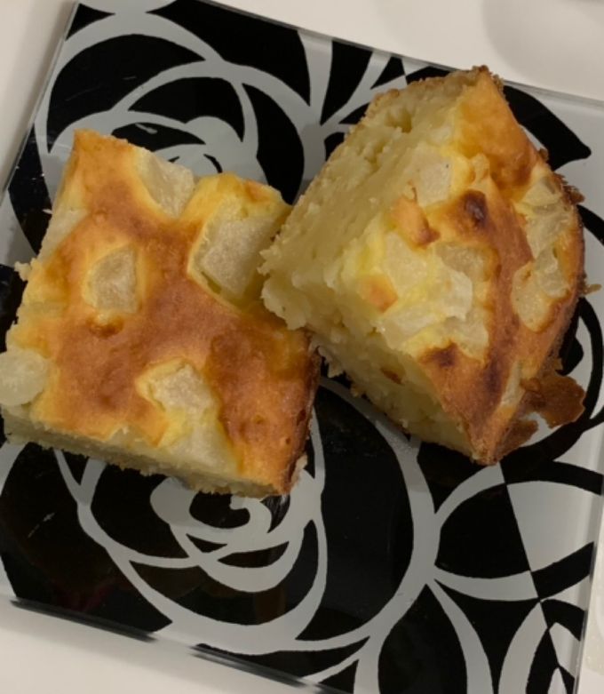 梨のケーキ〜離乳食〜-レシピのメイン写真