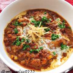 A picture of ルー不使用！煮るだけ豚肉の無水カレー.
