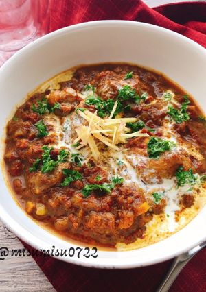 ルー不使用！煮るだけ豚肉の無水カレー-レシピのメイン写真