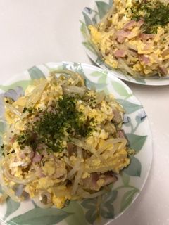 もやしベーコン卵炒め-レシピのメイン写真
