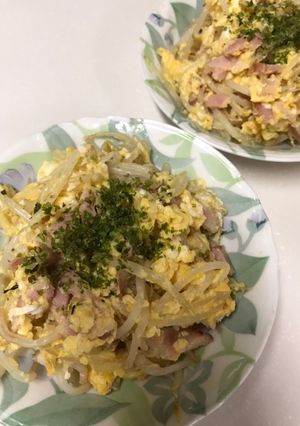 もやしベーコン卵炒め-レシピのメイン写真