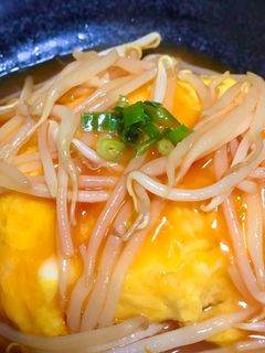 もやしあんかけ(天津飯?)-レシピのメイン写真