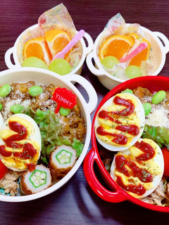 毎日のお弁当57となっちの学童弁当09-レシピのメイン写真