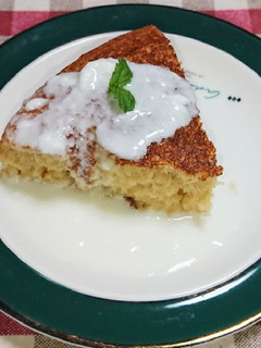 <HMを使った>バナナヨーグルトケーキ♪-レシピのメイン写真