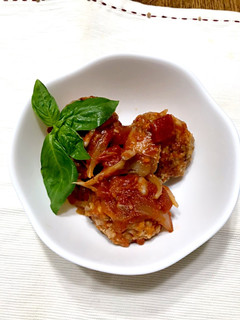 超簡単♪ 煮込みハンバーグ-レシピのメイン写真