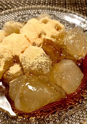 超簡単!電子レンジでプルプルわらび餅-レシピのメイン写真