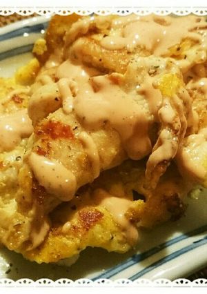 鳥むね肉でピカタ♪-レシピのメイン写真