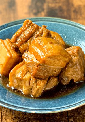 77℃ 極上！改訂版 豚ばらの角煮-レシピのメイン写真