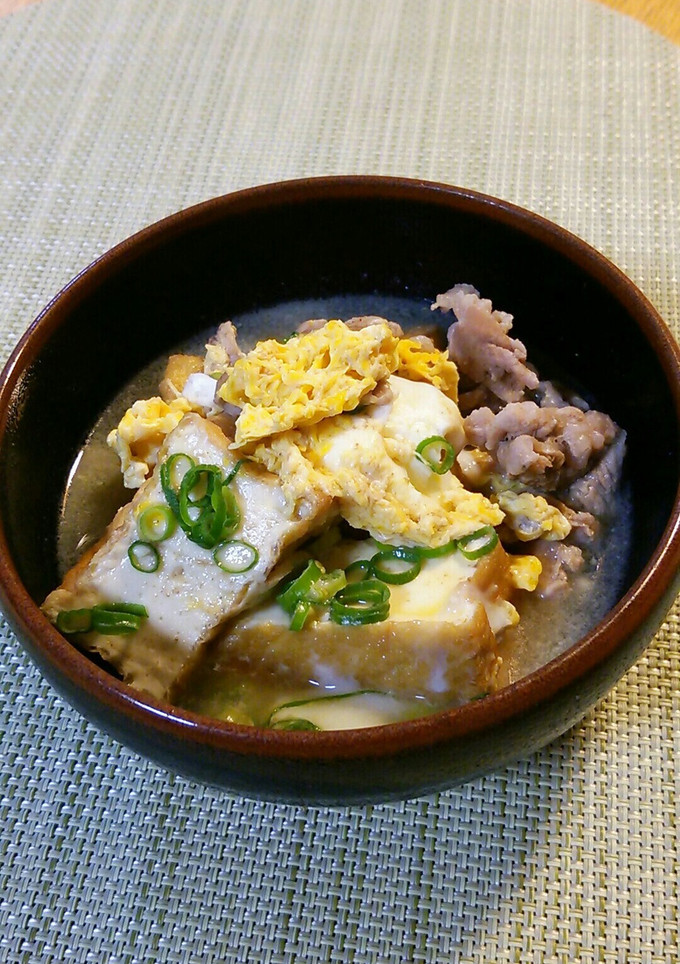 厚揚げの卵とじ煮☆-レシピのメイン写真