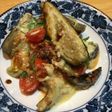 ナスのニンニク味噌チーズ焼き