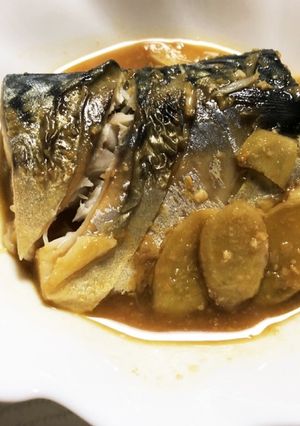 塩さばで味噌煮☆-レシピのメイン写真