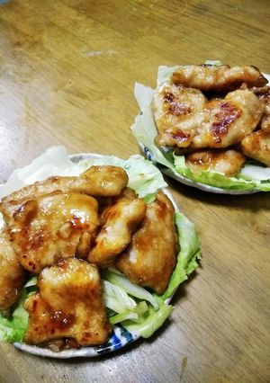 梨湖の簡単!鶏むねハニーレモン-レシピのメイン写真