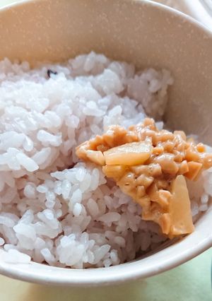 沢庵でそぼろ納豆風！！-レシピのメイン写真