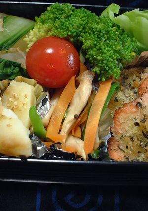 *お弁当に魚・3* 鮭のパン粉焼き-レシピのメイン写真
