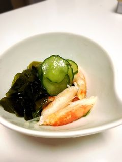 カニときゅうりの酢の物-レシピのメイン写真