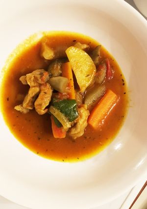 子どもOK！チキンとごぼうのスープカレー-レシピのメイン写真