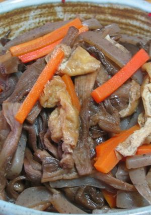 ずいき（いもがら）の煮物～乾物・常備菜-レシピのメイン写真
