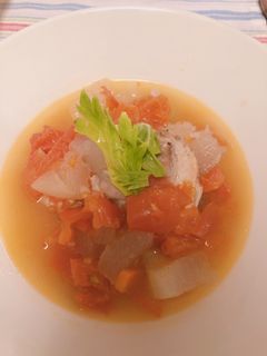 チキンと冬瓜のトマト煮込み-レシピのメイン写真