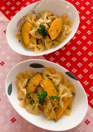 ローストかぼちゃのパスタ-レシピのメイン写真