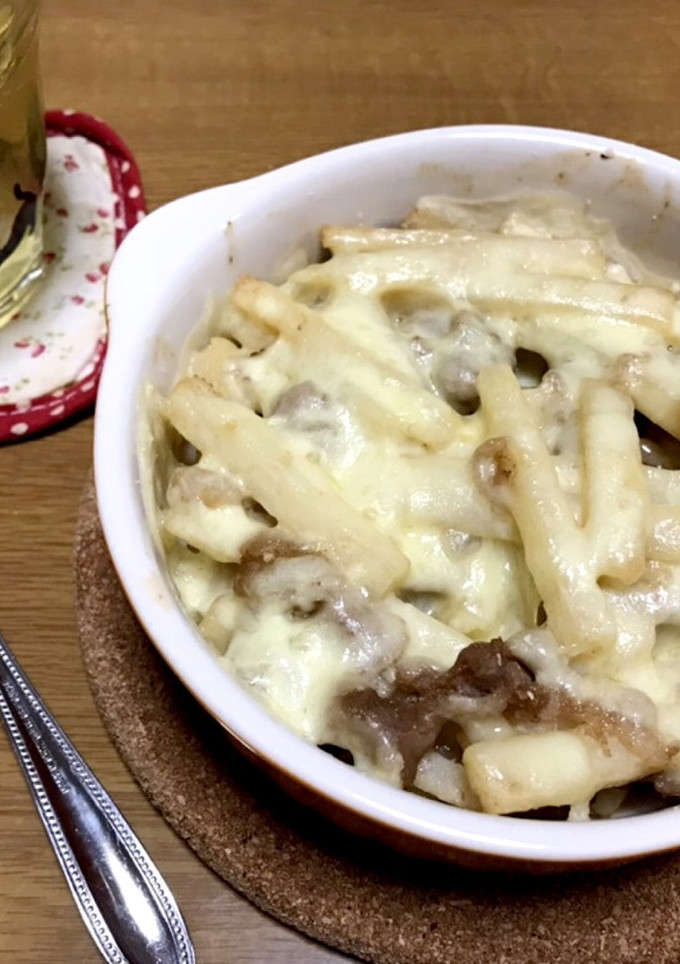 長芋と牛肉のシャキとろチーズ焼き-レシピのメイン写真