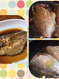 鯛の煮付け-レシピのメイン写真