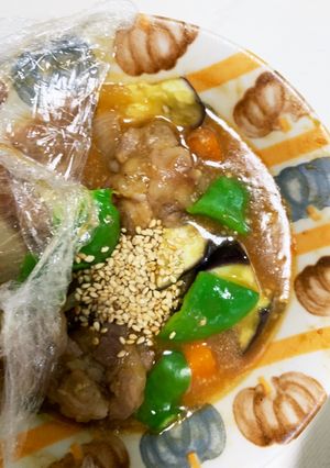 全てレンジ豚こま団子大根なす回鍋肉風-レシピのメイン写真