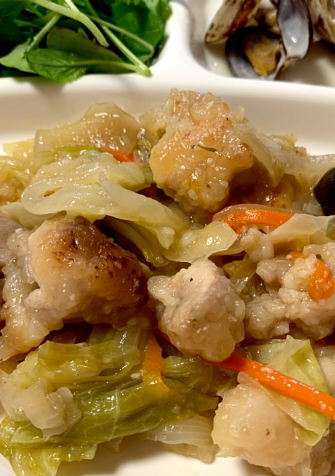 鶏と野菜の塩香草炒め-レシピのメイン写真