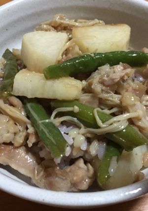 豚肉と長いものバタポン炒め-レシピのメイン写真