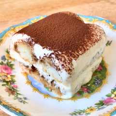 รูปของ 生クリーム無し！美味しいティラミス
