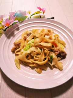 お袋の味☆塩バター焼うどん☆-レシピのメイン写真