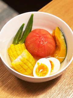 夏野菜の冷製おでん-レシピのメイン写真