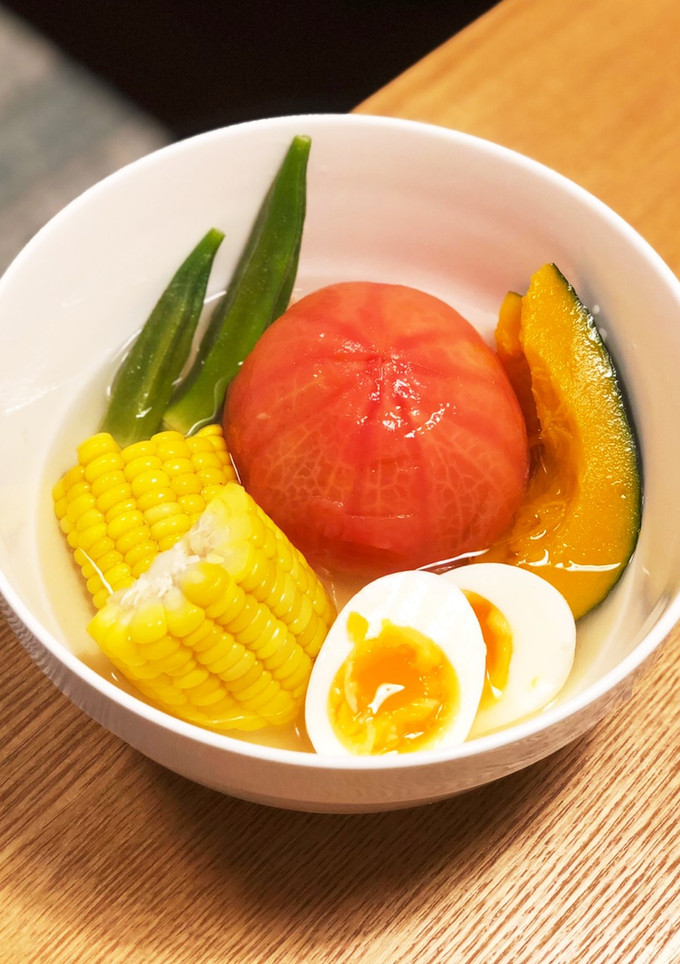 夏野菜の冷製おでん-レシピのメイン写真