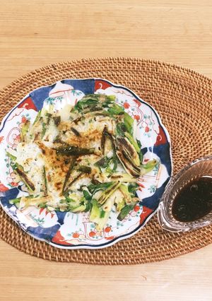 グルテンフリーねぎチヂミ-レシピのメイン写真