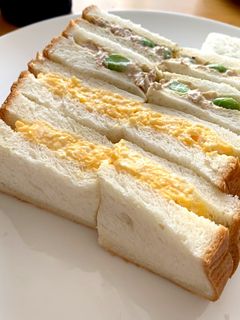 忙しい朝に!簡単炒り卵のたまごサンド-レシピのメイン写真