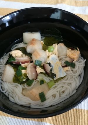 パパと子供も大好きな簡単にゅうめん☆-レシピのメイン写真