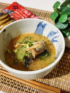 簡単♪いわしの佃煮で冷や汁風-レシピのメイン写真
