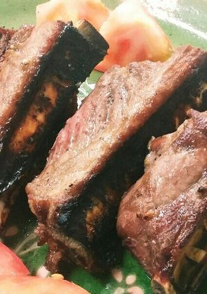 魚焼きグリルで簡単スペアリブ-レシピのメイン写真