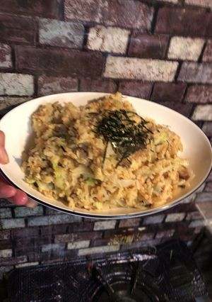 塩昆布ネギにんにく醤油炒飯-レシピのメイン写真