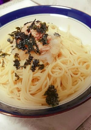 ツナと大根の青じそパスタ-レシピのメイン写真
